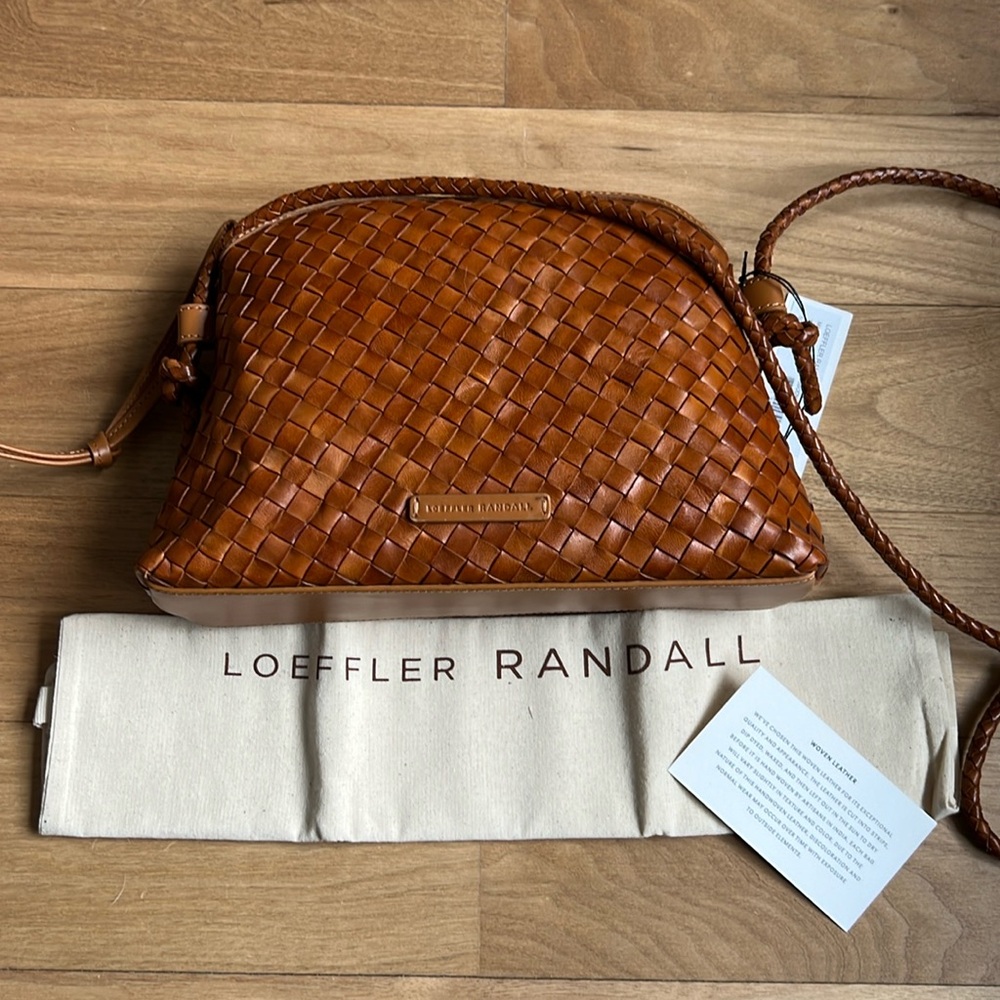 Loeffler Randall Mallory Woven Crossbody
